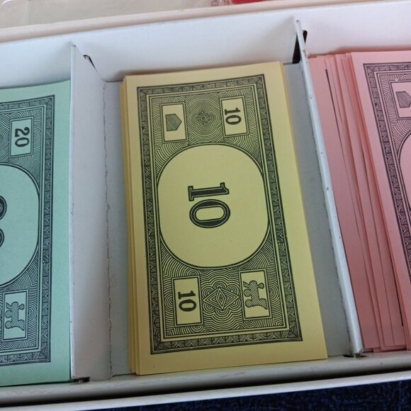 Vintage Monopoly Board Game 1974 Parker Brothers Complete - Picture 12 of 16